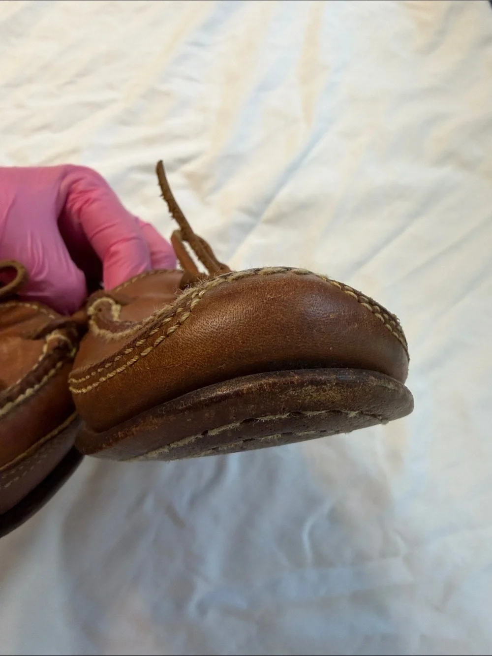 Cole Haan Tan Leather Moccasin Driving Loafers